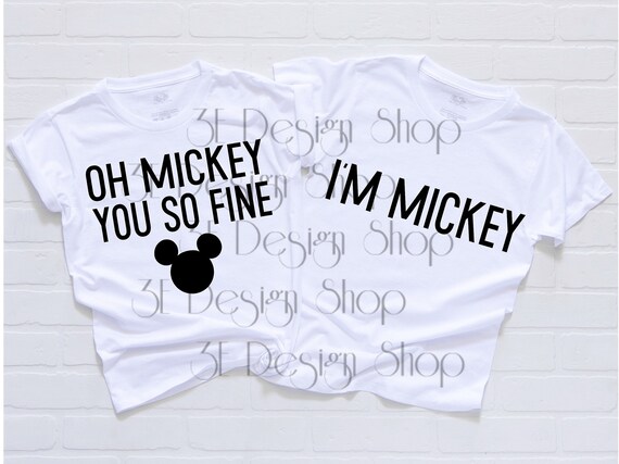 oh mickey you so fine shirt