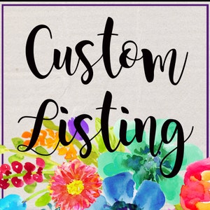 Listagem personalizada