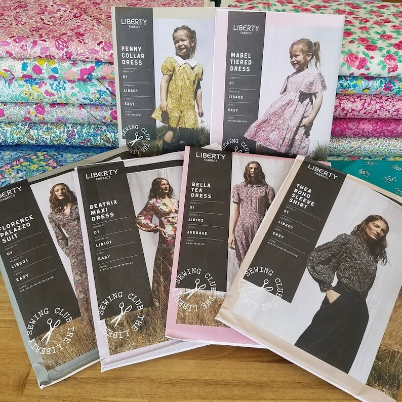 Sewing Pattern Florence Palazzo Suit by Liberty of London Etsy