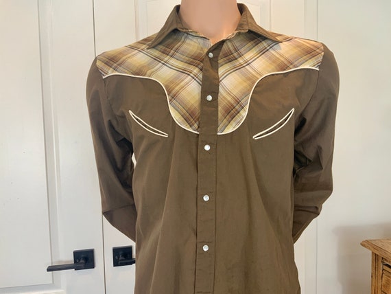 Vintage 70’s Western Shirt by Outlaw Western Wear