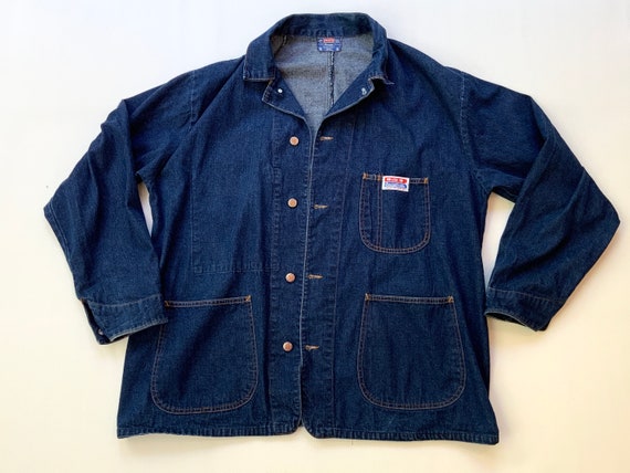 Rare 1950s Big B Brotherhood Denim Chore Jacket, M