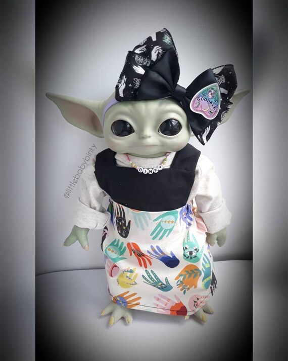 Fortune Teller Outfityoda Dollbaby Yodagrogu Baby Yoda Etsy