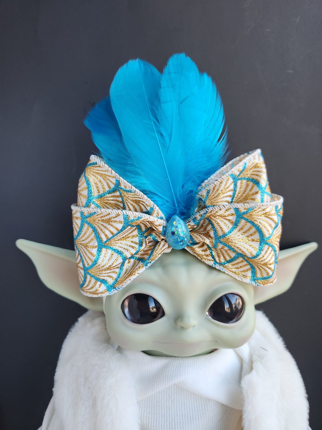 Roaring 20s Glitter Bow Reborn Doll Baby Yodababy Yoda Etsy