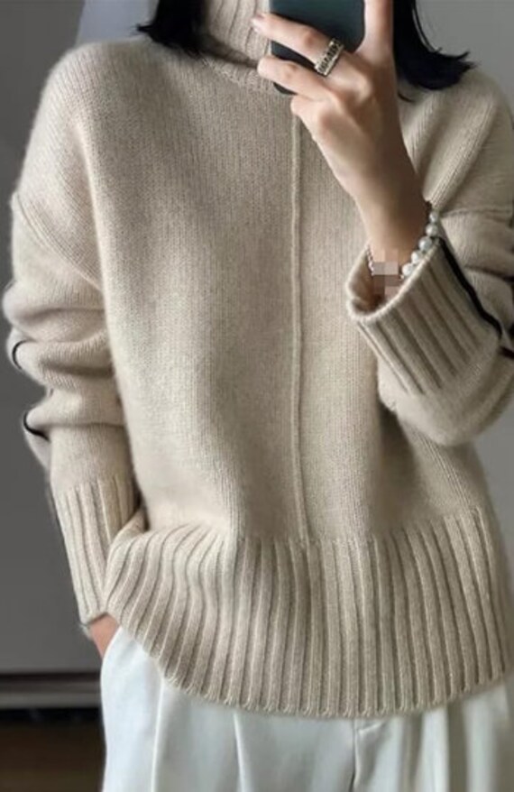 100% Merino Superfine Wool Cashmere Sweater