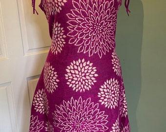 Fleece Cowl Neck Dress: Vegan Acrylic Winter Clothing