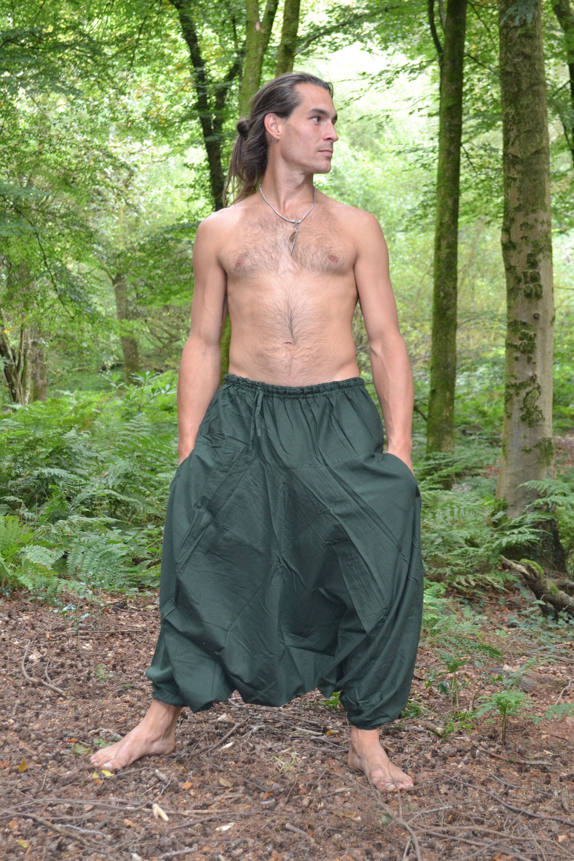 Skinny harem sales pants mens