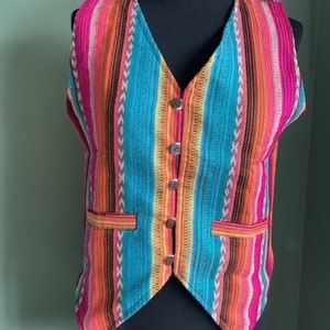 Unisex Jacquard Cotton Waistcoat