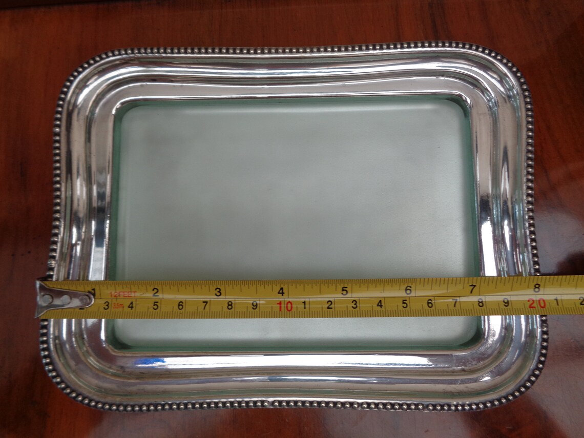 Butter Dish Vintage Lidded Metal Butter Dish with Frosted Etsy