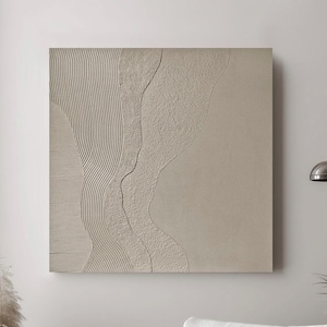 Gray Textured abstract painting | Textured painting gray | Textured Wall Art | Gray painting | Painting Textured Gray canvas Gray Nulla 2