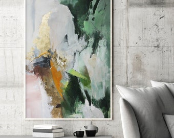 黄色　緑　グリーン　ブラウン　ゴールド　抽象画　絵画　　北欧　モダン d9fb1ed6c33481d433cc077de16978