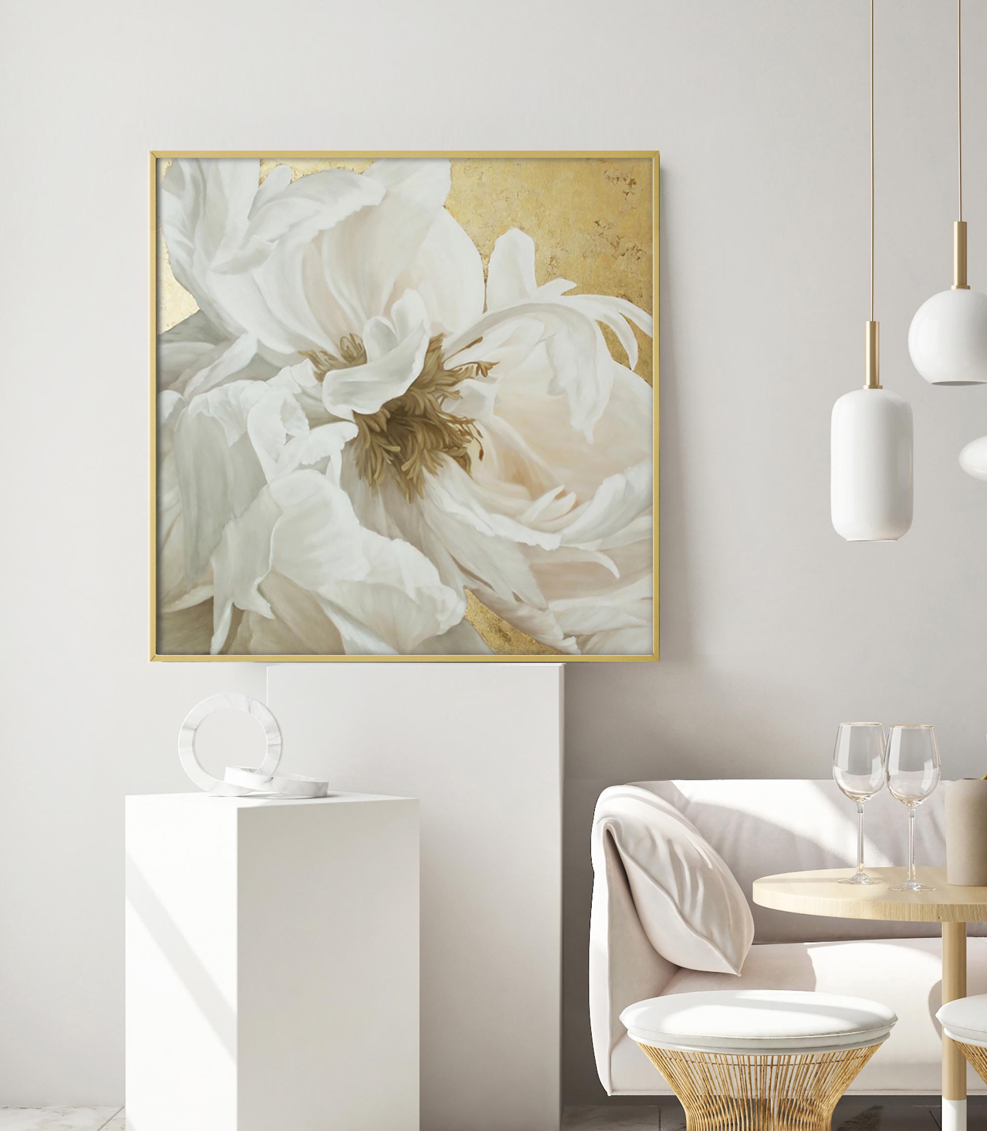 Peony Wall Art | Peonies Painting | Large Flower Painting | Large ...