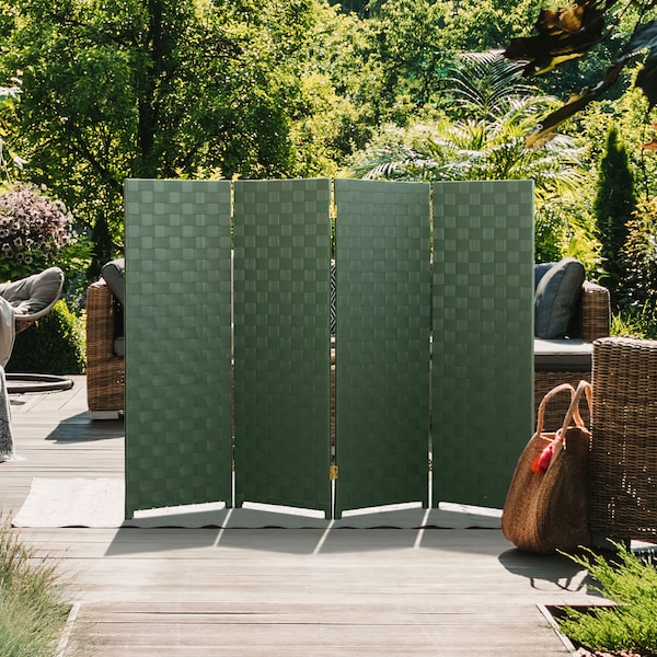 Folding Outdoor Privacy Screen Etsy