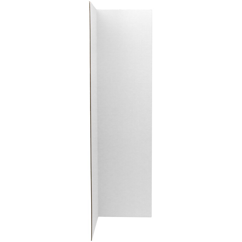 6 Ft. Tall White Cardboard Room Divider Etsy