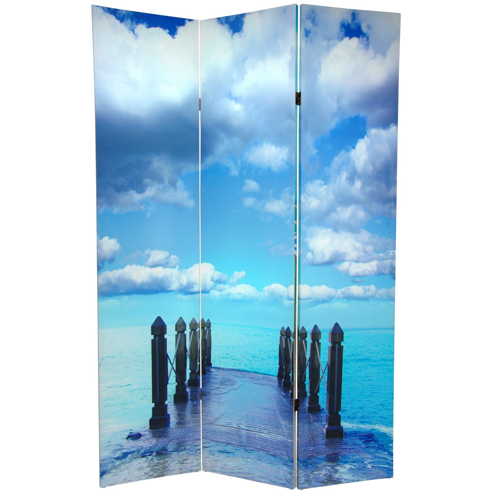 6 Ft. Tall Double Sided Ocean Room Divider - Etsy