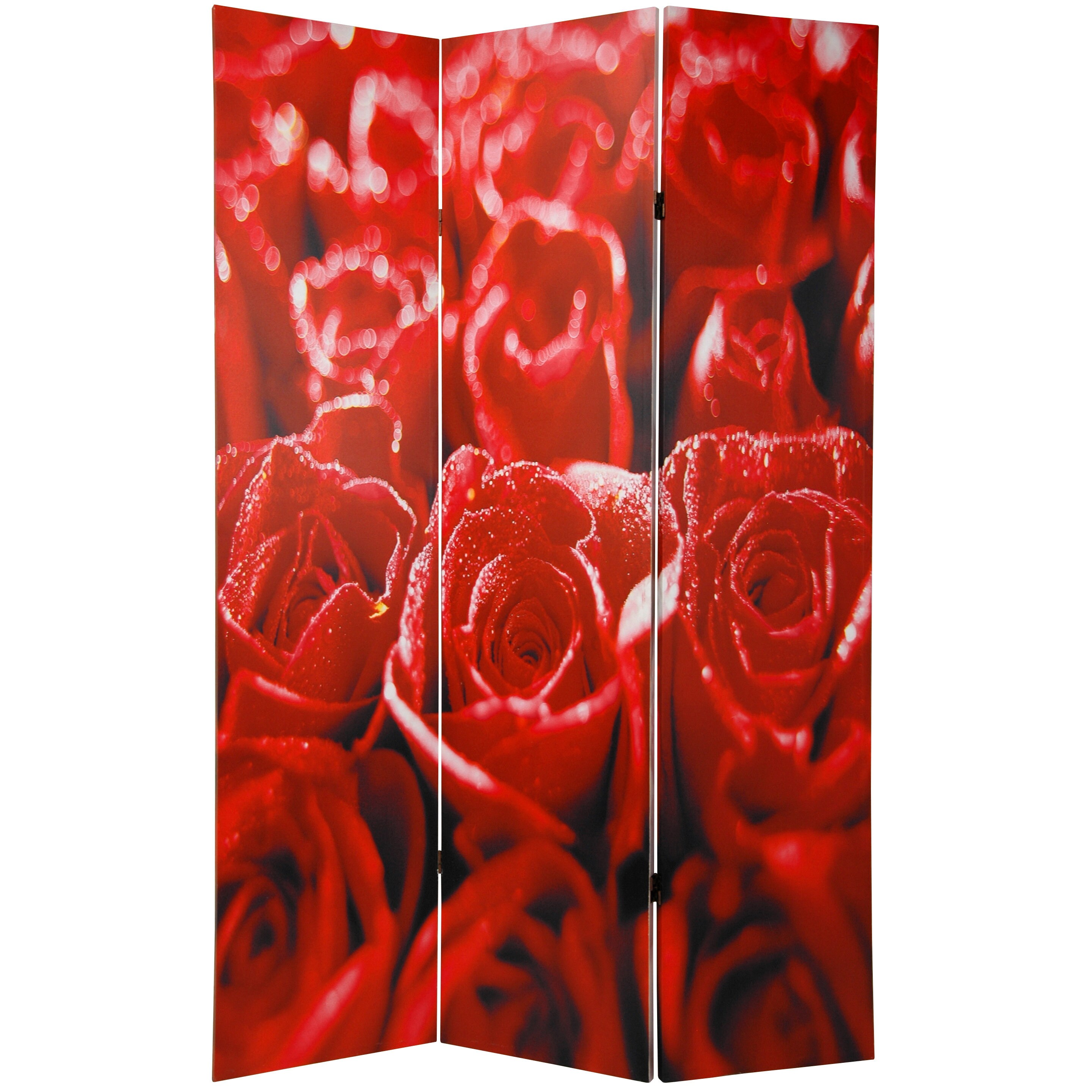6 Ft. Tall Double Sided Roses Room Divider Etsy