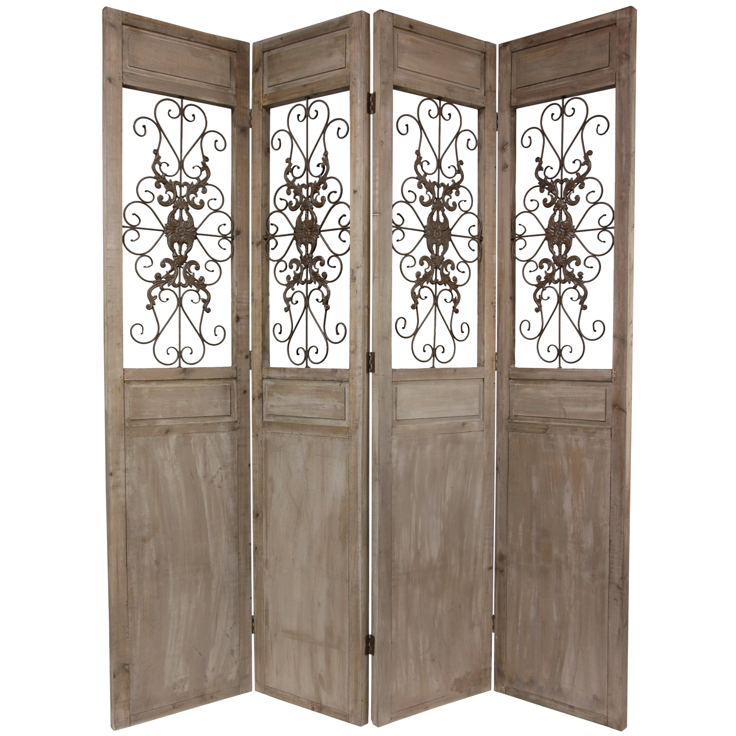 7 Ft Tall Railing Scrolls Room Divider Etsy