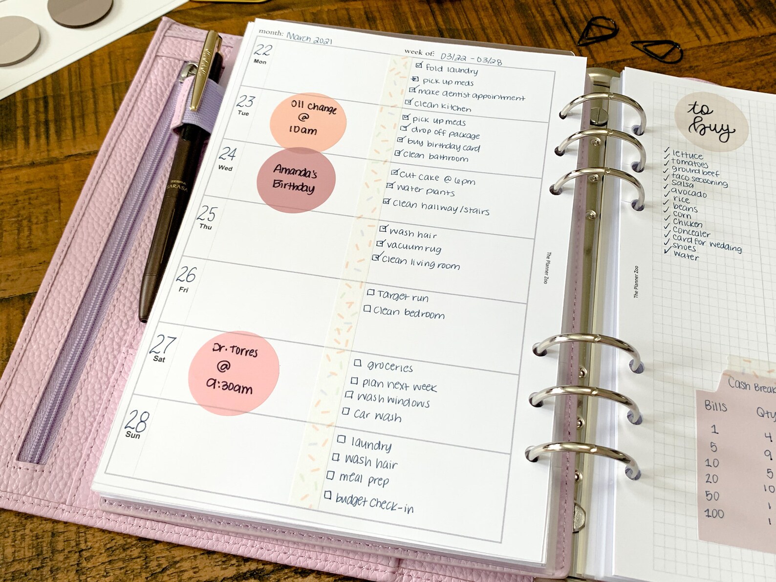 Printable Hobonichi Weeks Style Weekly Insert A5 Rings | Etsy