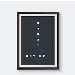 5 zweite Regel, Motivation Zitate, motivierende Druck, druckbare Wandkunst, aufwachen früh jeden Tag, Geschenk Männer, Jocko Willink Zitat Wandkunst