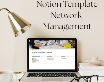 Notion Template for Network Management Notion CRM Template Notion Collaboration Tracker Notion Organizer Template for Project Management