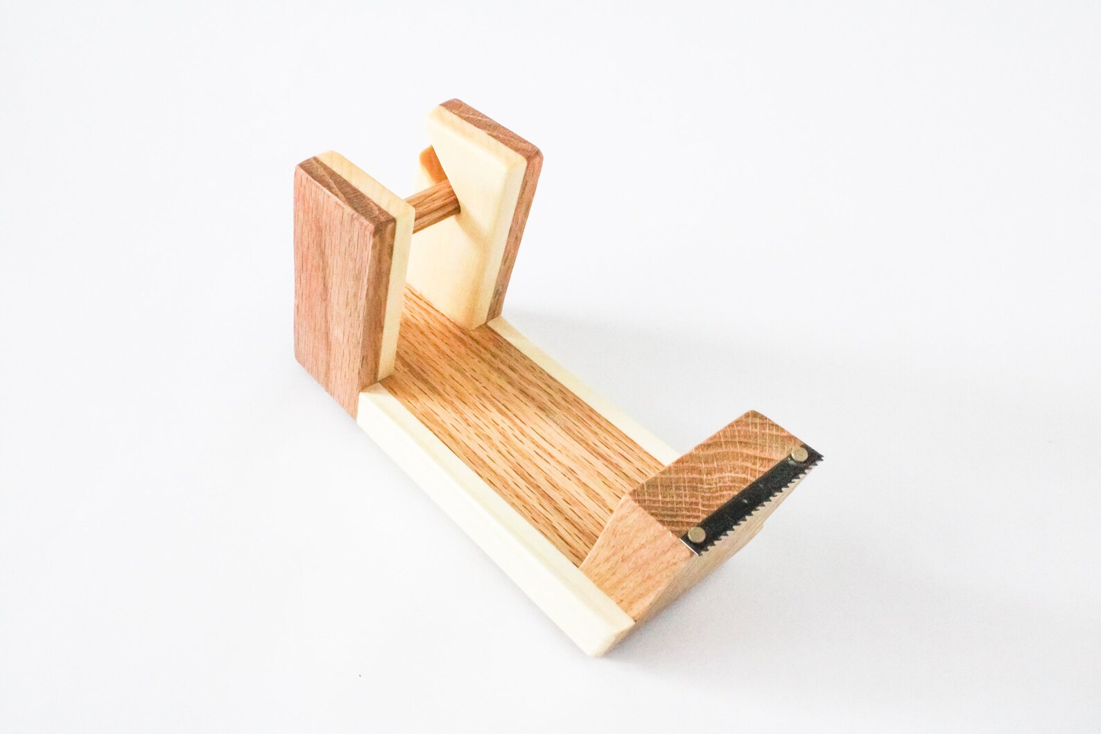 Modern Wooden Tape Dispenser with An EcoFriendly Finish Etsy
