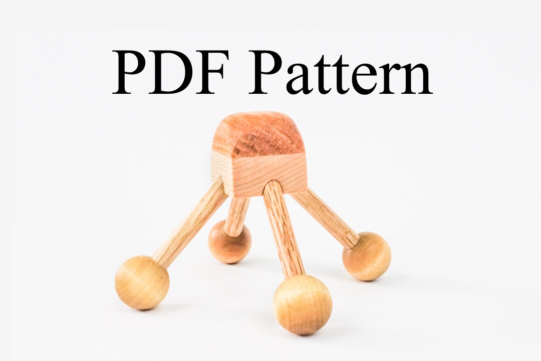 PDF Back Massager Pattern and Plans With DIY Instructions Etsy