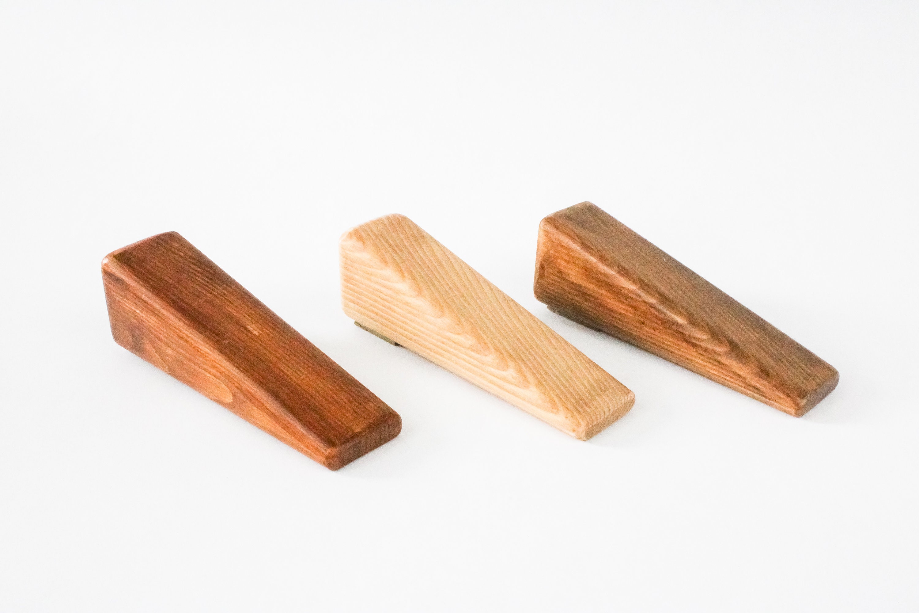 Wooden Door Stop Door Wedge with an EcoFriendly Finish Etsy