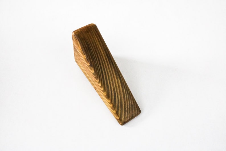 Alto tope de puerta de madera cuña de puerta para huecos | Etsy