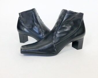 franco sarto classic ankle booties