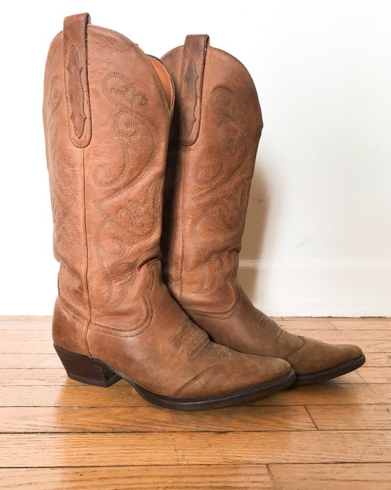 Vintage 90s Nine West Cowboy Boot Size 