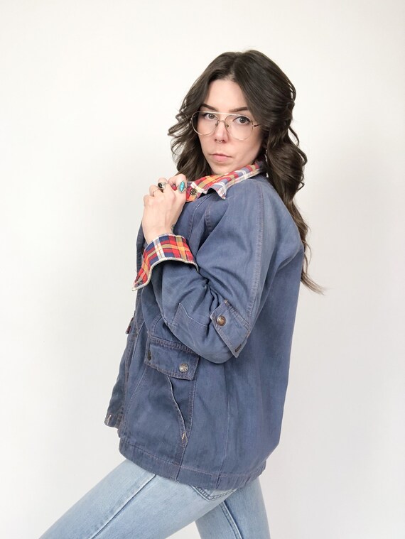 HERITAGE DENIM CHORE COAT AGED / IND