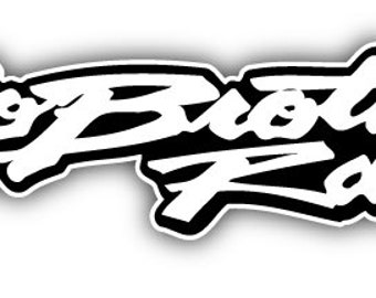 Two Brothers Nascar Racing Car Bumper Sticker Decal 5/'/' 6/'/' and 8/'/'
