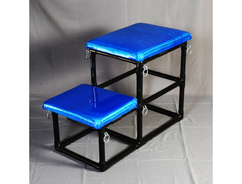 Royal Blue Spanking Bench 