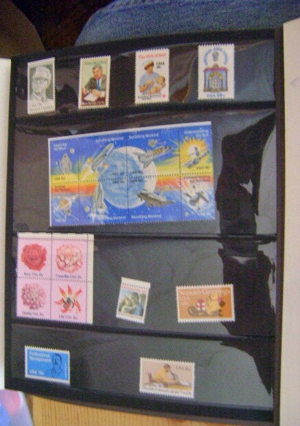 Cadre Collection Timbres Commémoratifs 1991 Sur Le Thème De La Pêche à La Mouche