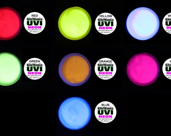 Pinturas fluorescentes de neón UV blancas neutras invisibles UVI