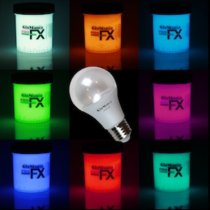 GloMania Glow in the Dark Paint Super Bright Neutral day color acrylic cosmic star ceiling craft luminous " Why pay more for your paint?"