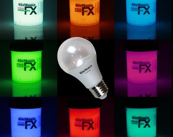 GloMania Glow in the Dark Paint Super Bright Neutral day color acrylic cosmic star ceiling craft luminous &quot; Why pay more for your paint?&quot;
