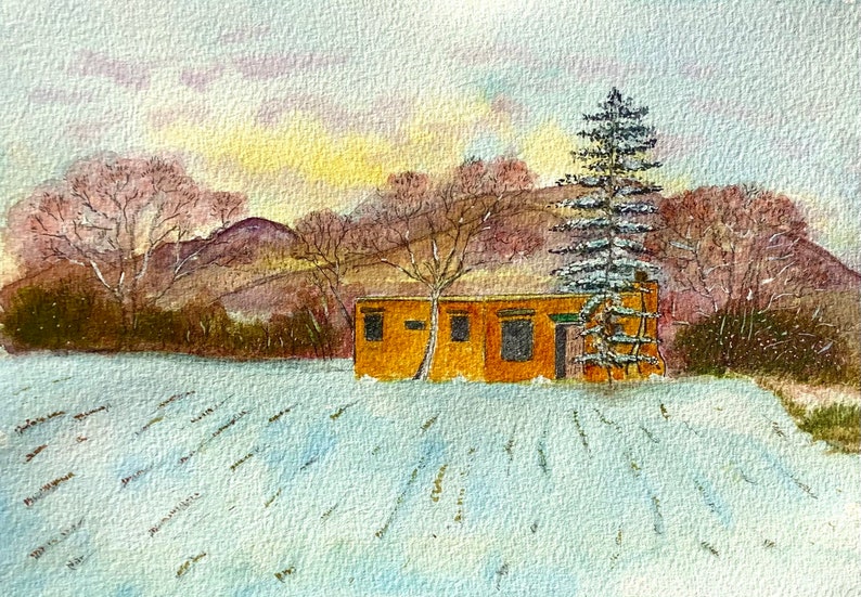 New Mexico Winter Notecards