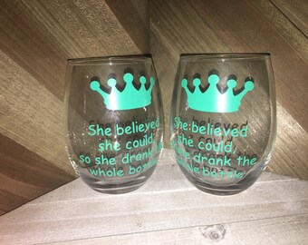 Personalized Wine Glasses