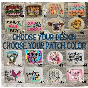Hat Patch | 4x3 | Hat patches | Raggedy Patches | Raggedy Edge Patches | Patch for hat | Distressed Patches | Trucker hat patch