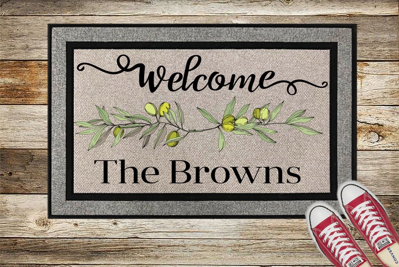 Personalized Door Mat Custom Door Doormats Etsy
