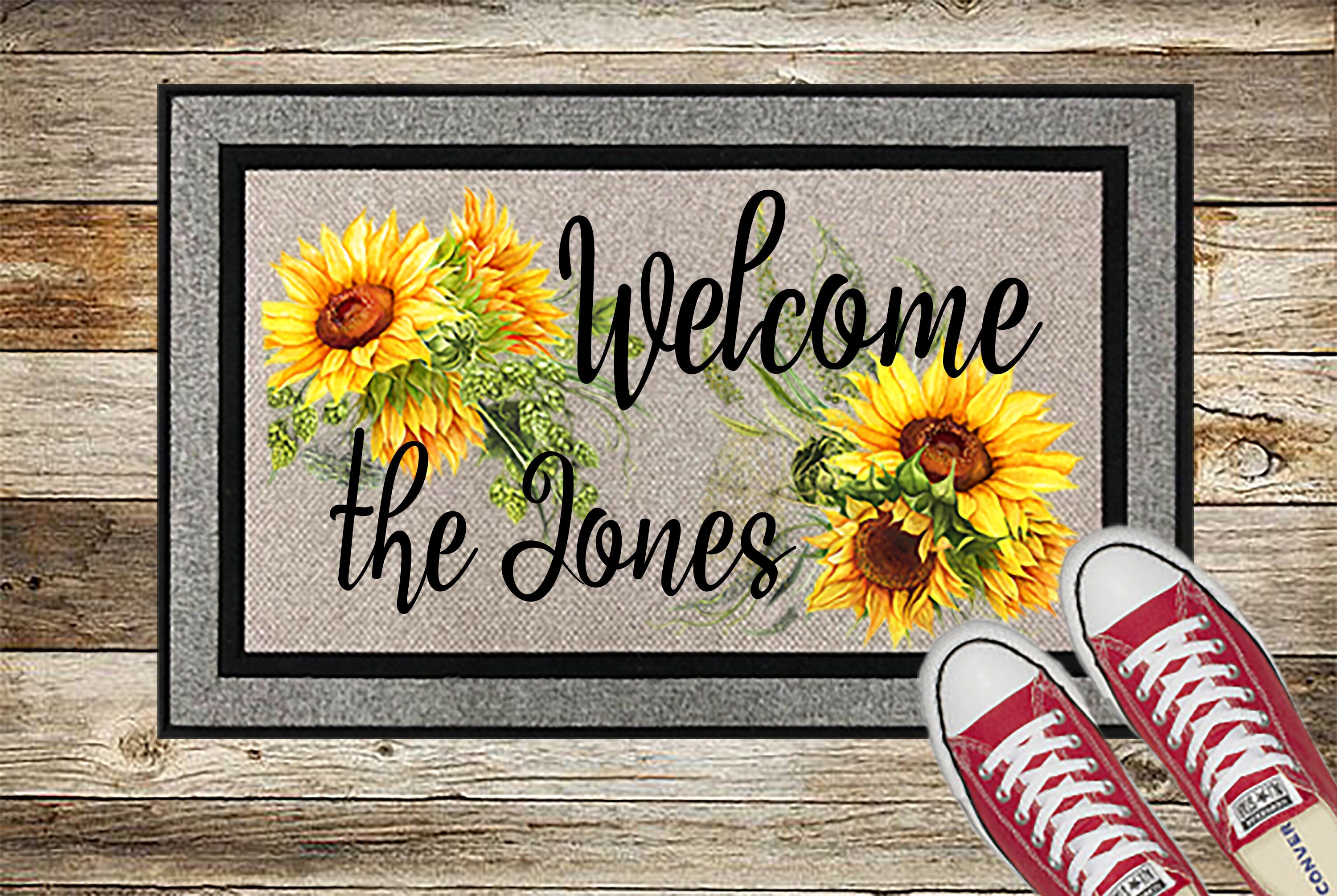 Custom door mat Business door matWedding Etsy