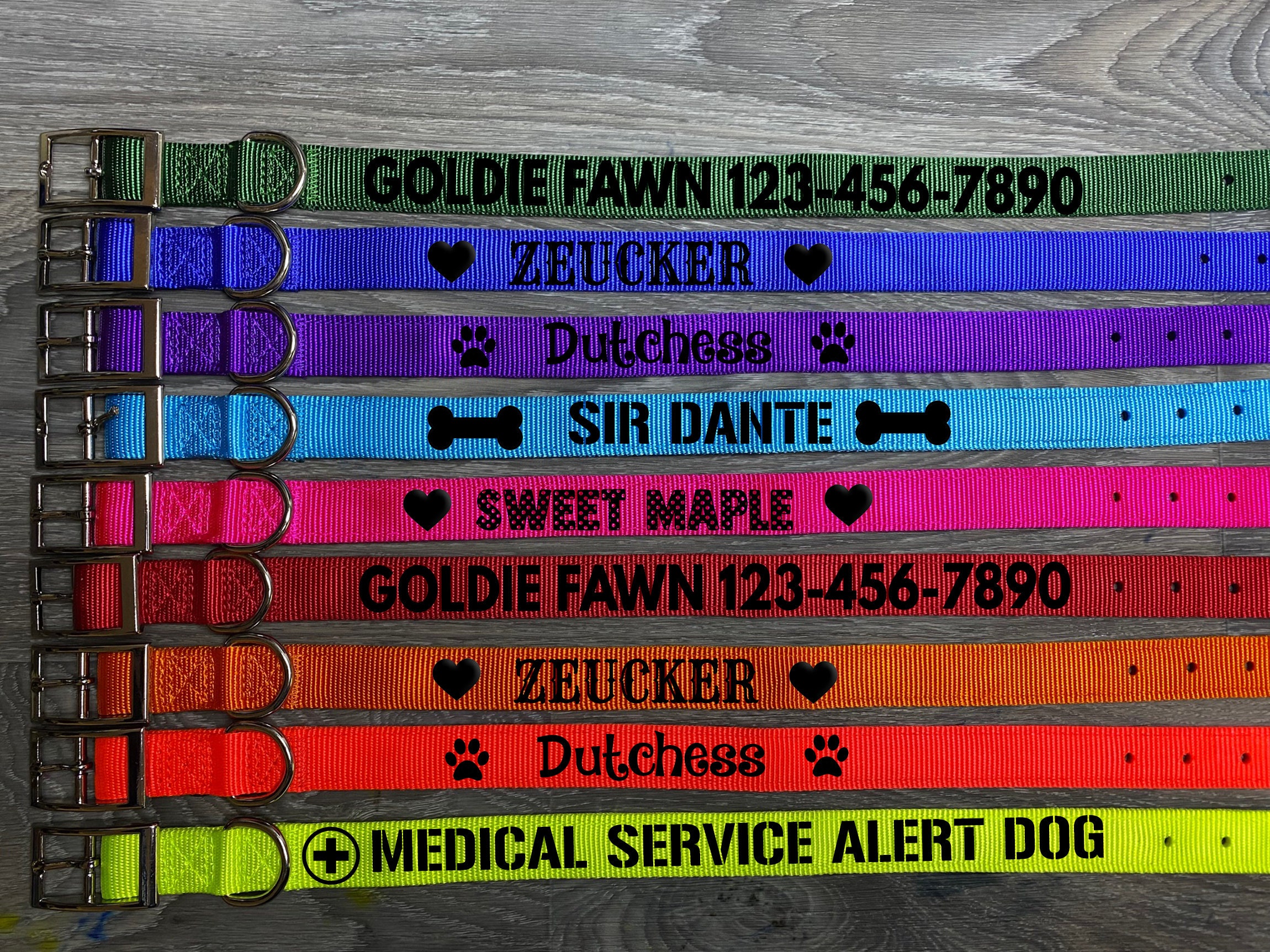 Medical alert dog collar hot sale
