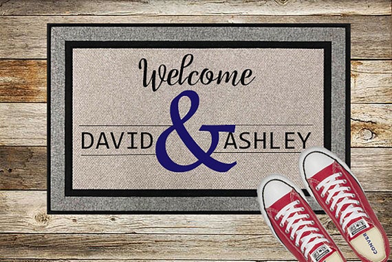 Custom Door Mat Welcome Doormats Logo Doormat Personalized Doormat Realtor Doormat Logo Doormat Your Design Doormat
