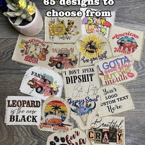 Hat Patch | 4x3 | Hat patches | Raggedy Patches | Raggedy Edge Patches | Patch for hat | Distressed Patches | Trucker hat patch