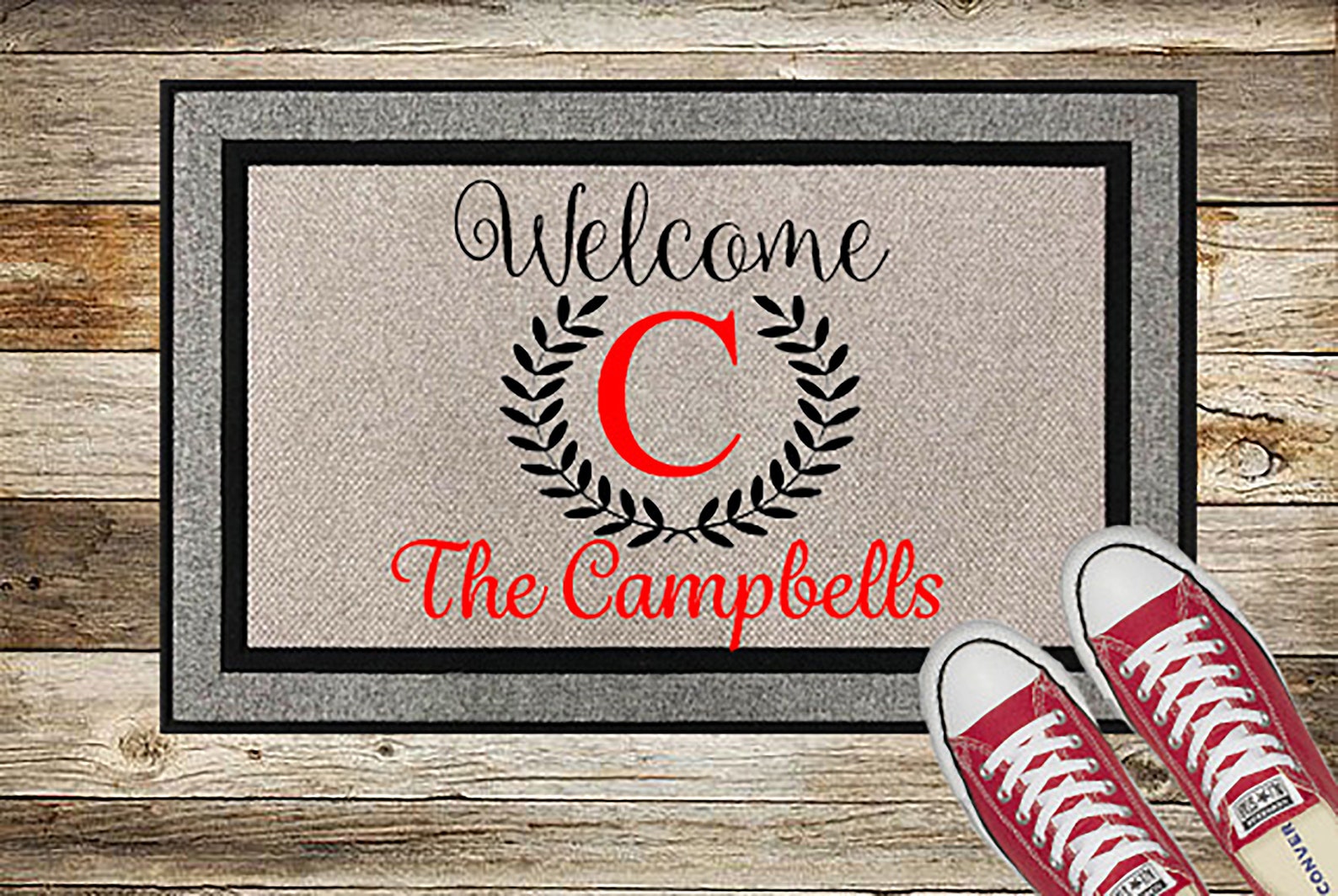 Custom Door Doormats LOGO Doormatpersonalized Etsy