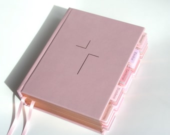 Pink Personalized NIV Study Journaling Bible For Women And Girls
