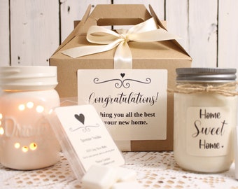 New Home Gift Box | Personalized Housewarming Gift | New Apartment Gift | Realtor Closing Gift | Realtor Gift Box | First Home  Moving Gift