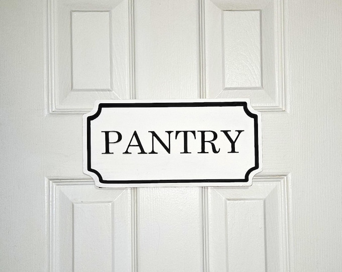 Wood Pantry Sign | Door Sign | Pantry | Home Decor | Kitchen sign |