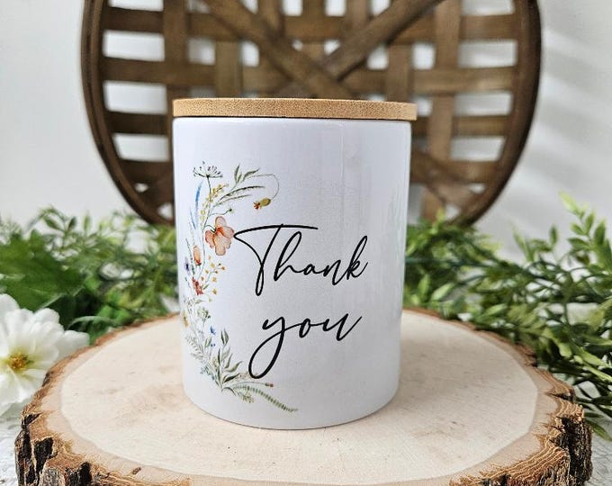 Thank You Gift | Appreciation Gift | Candle Gift Set | Candle Set | Teacher Gift | Friend | Employee | Co-worker | Soy Candle