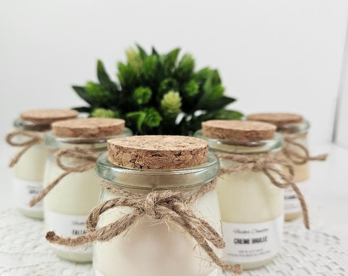 Milk Jar Candle | Home Decor | 7 oz Candle | Soy Candle